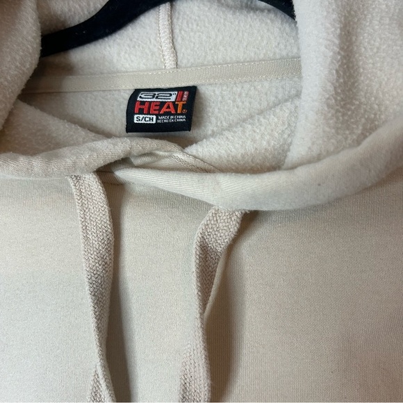 32 Degrees Cream Sweatshirt Relaxed Fit Pullover Size Small - Picture 3 of 5